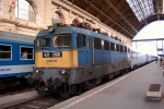 Lokomotiva: V43.1090 ( 431.090 ) | Vlak: EC 272 Avala ( Beograd - Praha hl.n. ) | Místo a datum: Budapest Kel.pu.   11.03.2013