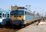 Lokomotiva: V43.1167 ( 431.167 ) | Vlak: S 5514 ( Füzesabony - Eger ) | Místo a datum: Füzesabony 21.03.2015