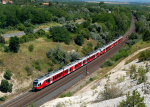 Lokomotiva: 5341.036-2 + 5341.014-8 | Vlak: S 4824 ( Budapest Dli pu. - Komrom ) | Msto a datum: Szr 17.07.2013
