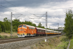 Lokomotiva: M61.019 | Vlak: Sp 98106 ( Olbramovice - Strančice ) | Místo a datum: Bystřice u Benešova (CZ) 10.09.2022