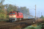 Lokomotiva: M62.155 | Vlak: G 950 ( Budapest Déli pu. - Tapolca ) | Místo a datum: Székesfehérvár 28.10.1994