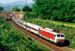Lokomotiva: E444.091 | Vlak: IC 533 Carignano ( Torino P.N. - Roma Termini ) | Msto a datum: Ronco 15.05.1998