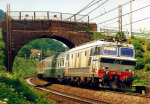 Lokomotiva: E652.009 | Vlak: IC 617 Andrea Doria ( Venezia S.L. - La Spezia Cle. ) | Msto a datum: Ronco 15.05.1998