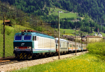 Lokomotiva: E 652.165 + E 652.166 | Vlak: L 10912 ( Bolzano/Bozen - Brennero/Brenner ) | Msto a datum: Colle Isarco 13.05.1998