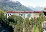 Lokomotiva: Di 3 628 | Vlak: Rt 353 ( Dombas - Andalsnes ) | Msto a datum: Kylling bro 01.06.1997