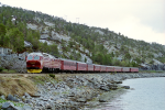 Lokomotiva: Di 4 653 | Vlak: Nt 455 ( Trondheim - Bodo ) | Místo a datum: Fauske 28.05.1997