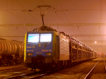 Lokomotiva: 189.152 ( PKP Cargo ) | Vlak: Nex 46820 ( Kragujevac - Etzin ) | Místo a datum: Rajka (H) 09.02.2013