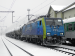 Lokomotiva: 189.153 | Vlak: Pn 1.nsl 69933 ( Tinov - Leuna Werke II ) | Msto a datum: Tinov (CZ) 12.02.2013