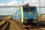 Lokomotiva: 189.153 ( PKP Cargo ) + ET22-202 + 741.517-8 + 741.518-6 | Vlak: Pn 162101 ( Dn hl.n. - Vykov na Morav ) | Msto a datum: Brno-Malomice 25.08.2014