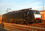 Lokomotiva: 189.154 ( PKP Cargo ) | Místo a datum: Břeclav (CZ) 18.01.2012