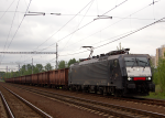 Lokomotiva: ES 64 F4-154 ( PKP Cargo ) | Vlak: Pn 155003 ( Omarska - Ostrava-Bartovice ) | Místo a datum: Ostrava uhelné nádr. 13.05.2012