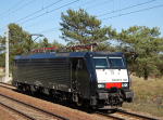 Lokomotiva: 189.842 ( PKP Cargo ) | Vlak: Lv 140537 ( Ostrava-Svinov - Břeclav ) | Místo a datum: Bzenec-přívoz (CZ) 28.04.2012