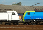 Lokomotiva: 5 370.011-6 + 189.154 ( PKP Cargo ) | Místo a datum: Břeclav (CZ) 27.05.2012