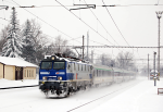 Lokomotiva: EP09-027 | Vlak: EC 106 Comenius ( Beclav - Warszawa Wsch. ) | Msto a datum: Petrovice u Karvin (CZ) 01.04.2013
