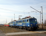 Lokomotiva: ET41-086 | Vlak: Zvl.Sp 35147 ( Praha-Bubny - Pardubice hl.n. ) | Msto a datum: Praskaka (CZ) 02.03.2013