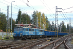 Lokomotiva: ET41-148 | Vlak: Pn 1nsl 49720 | Místo a datum: Štrba 25.10.2017