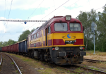 Lokomotiva: M62M-007 | Vlak: Pn 43243 | Msto a datum: Petrovice u Karvin (CZ) 02.06.2012