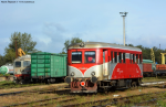 Lokomotiva: 77-0906-6 | Vlak: R 5633 ( Darmanesti - Dornesti ) | Místo a datum: Dornesti 25.09.2018