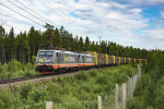 Lokomotiva: 441.001-3 + 441.002-5 | Vlak: Gt 41874 ( Tväralund - Pitea ) | Místo a datum: Yttersjön 04.07.2022