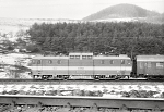 Lokomotiva: 162.023-6 | Vlak: Os 1542 ( Liptovsk Hrdok - ilina ) | Msto a datum: Streno 18.02.1992