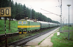 Lokomotiva: 162.029-3 | Vlak: Os 2303 ( ilina - Koice ) | Msto a datum: trba zastvka 17.09.1994