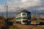Lokomotiva: 183.037-1 | Vlak: Lv 72223 ( Štrba - Spišská Nová Ves ) | Místo a datum: Štrba 24.10.2017