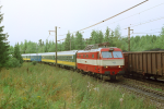 Lokomotiva: 350.002-2 | Vlak: IC 512 Kriváň ( Košice - Bratislava hl.st. ) | Místo a datum: Štrba 15.09.1994