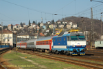 Lokomotiva: 350.005-5 | Vlak: EC 345 Avala ( Praha hl.n. - Beograd )   | Msto a datum: Bratislava hl.st 02.04.2009