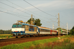 Lokomotiva: 350.005-5 | Vlak: EC 345 Avala ( Praha hl.n. - Beograd ) | Msto a datum: Koln (CZ) 15.07.2009