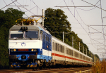 Lokomotiva: 350.007-1 | Vlak: EC 172 Vindobona ( Wien Südbf. - Hamburg-Altona ) | Místo a datum: Kolín (CZ) 04.09.2004