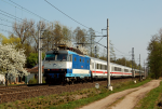 Lokomotiva: 350.017-0 | Vlak: EC 174 Jan Jesenius ( Budapest Kel.pu. - Hamburg-Altona ) | Msto a datum: Zbo nad Labem (CZ) 13.04.2009