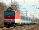 Lokomotiva: 362.005-1 | Vlak: EC 174 Jan Jesenius ( Budapest Kel.pu. - Hamburg-Altona ) | Msto a datum: Koln (CZ) 27.02.2012