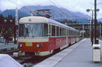 Lokomotiva: 420.968-0 | Vlak: Os 20043 ( Štrbské Pleso - Poprad-Tatry ) | Místo a datum: Štrbské Pleso 15.09.1994