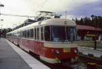 Lokomotiva: 420.968-0 | Vlak: Os 20026 ( Poprad-Tatry - Štrbské Pleso ) | Místo a datum: Štrbské Pleso 16.09.1994