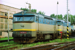 Lokomotiva: 752.051-3 + 752.040-6 | Místo a datum: Prešov 05.08.1998