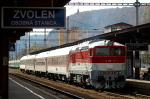 Lokomotiva: 757.012-0 | Vlak: Zr 1848 Borišov ( Zvolen os.st. - Žilina ) | Místo a datum: Zvolen os.st. 21.10.2013