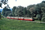 Lokomotiva: 830.004-8 | Vlak: Os 28612 ( Stakčín - Humenné ) | Místo a datum: Humenné 03.06.1996