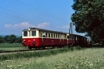 Lokomotiva: 830.044-4 | Vlak: Os 28612 ( Stakčín - Humenné ) | Místo a datum: Modra nad Cirohou 03.06.1996