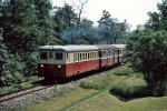 Lokomotiva: 830.173-1 | Vlak: Os 8613 ( Humenné - Medzilaborce ) | Místo a datum: Hankovce 03.06.1996