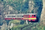 Lokomotiva: 830.194-7 | Vlak: Os 21547 ( Kraľovany - Trstená ) | Místo a datum: Kraľovany 21.08.1989