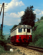 Lokomotiva: 830.231-7 | Vlak: Os 8784 ( Lipany - Plaveč ) | Místo a datum: Krivany 02.06.1996