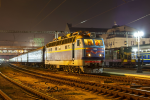 Lokomotiva: ČS4-049 | Vlak: CP 20/19 ( Kyiv-Pasazhyrskyi - Lysyčansk ) | Místo a datum: Kyiv-Pasazhyrskyi 17.10.2019