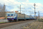 Lokomotiva: ER2-1124 | Vlak: P 6183 ( Strij - Mukachevo ) | Místo a datum: Mukachevo Prilad 14.11.2018