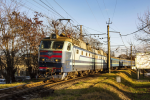 Lokomotiva: ČS7-183 | Vlak: P 013 ( Kyiv-Pasazhyrskyi - Solotvyno ) | Místo a datum: Uzhhorod 16.11.2018